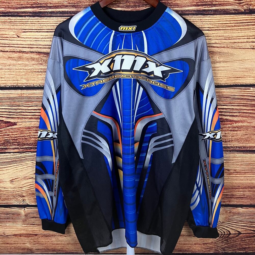 Vintage Athletic Works XMX Motocross All Over Print Jersey